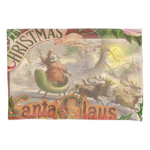 Natais vintages Papais noeis Reindeer Sleigh
