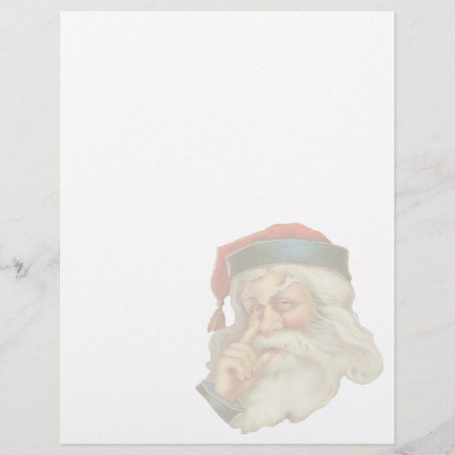 Natais vintages - Papel Carta (Frente)