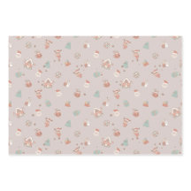 Natais vintages que moldam folhas de papel 3