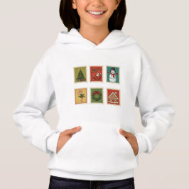 Natais vintages Stamps Hoodie