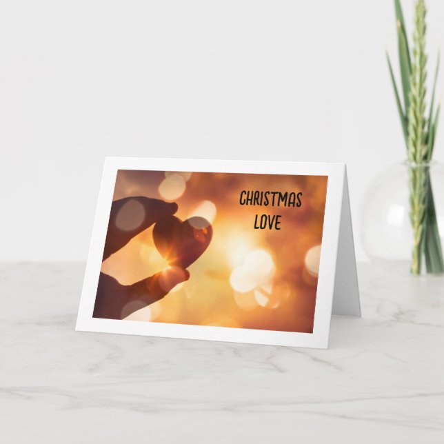 NATAL "AMOR" PARA O MEU CARTÃO DE AMOR (Frente)