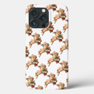 Natal Antigo, Anjo Vitoriano com Grinalda Floral