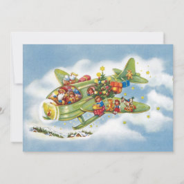Natal Antigo, Convite de Avião do Papai Noel