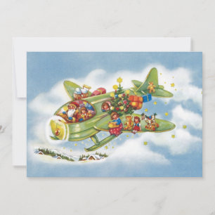 Natal Antigo, Convite de Avião do Papai Noel