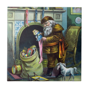 Natal Antigo, Meias do Papai Noel com Brinquedos