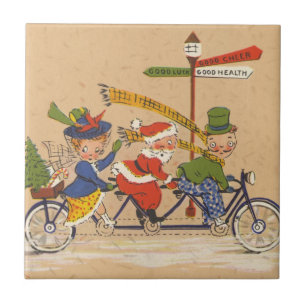 Natal Antigo, Papai Noel Vitoriano de Bicicleta