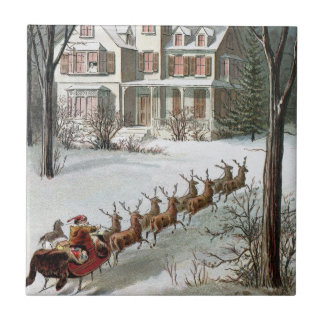 Natal Antigo, São Nicolau com Rena