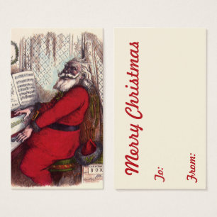 Natal Antigo, Thomas Nast Papai Noel ao Piano