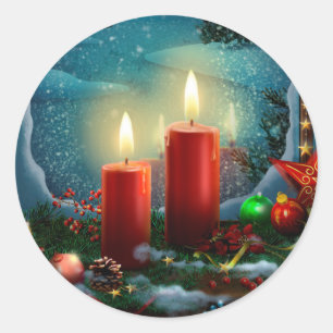 Natal bonito etiqueta personalizada do presente