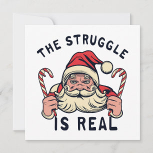 Natal branco, A LUTA É REAL