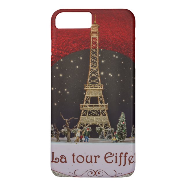 Natal capas de iphone em Paris (Verso)