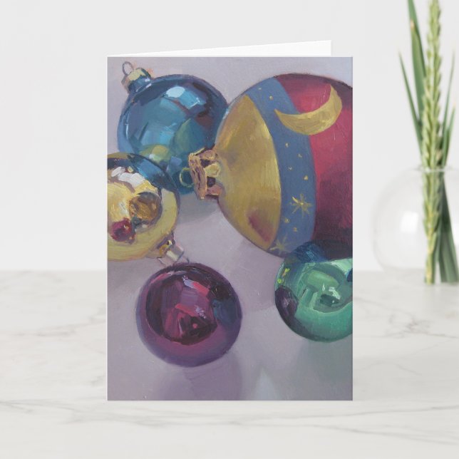 Natal, cartão de Natal, cartão de Natal vazio (Frente)