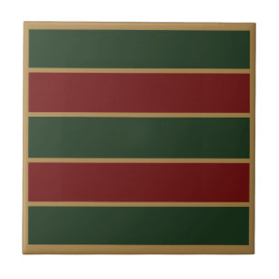 Natal Clássico Verde e Vermelho com Corte Dourado