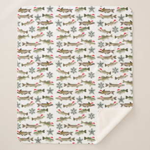 Natal, cobertor sherpa