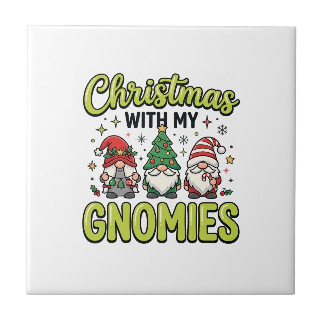 Natal Com Meu Design de Gnome Gnomies (Frente)