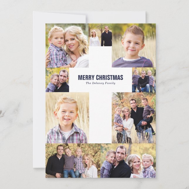 Natal Cross Photo Collage MultiPhoto Natal (Frente)