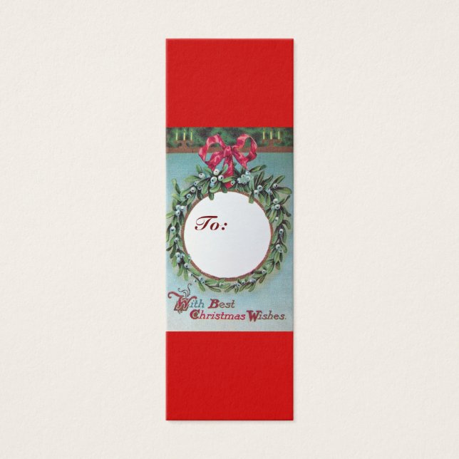 NATAL CRUZADO COM MISTLETOS E BORRÃO VERMELHA (Frente)