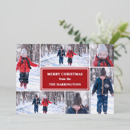 Natal da Colagem de Fotos Moderna