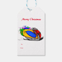 Natal da Etiqueta de Presente