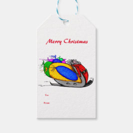 Natal da Etiqueta de Presente