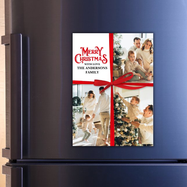 Natal de Colagem de Fotos da Família Embrulhada co (Criador carregado)