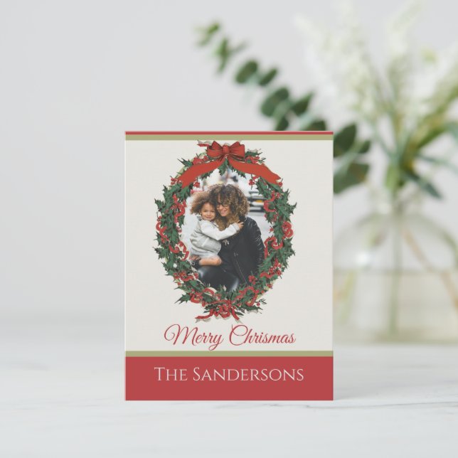 Natal de Férias Tradicionais Modernas (Em pé/Frente)