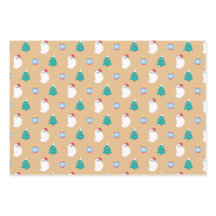 Natal de Gata de Gato Cute Personalizável