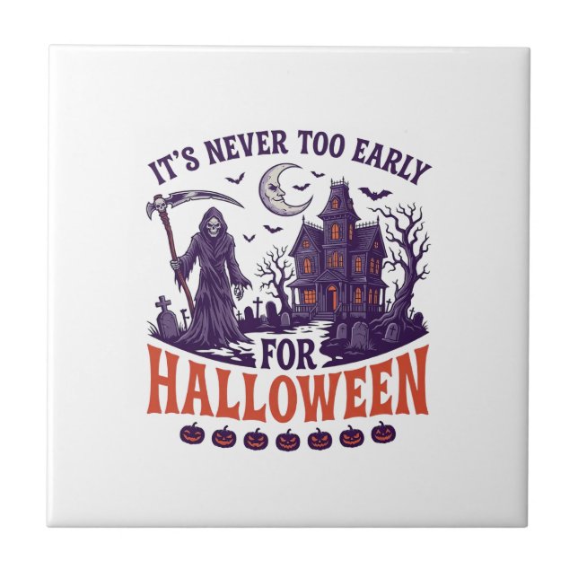 Natal de Halloween da Morte Prematura Casa Assombr (Frente)