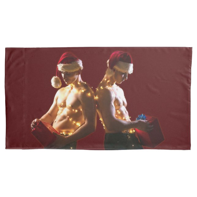 Natal de SlipperyJoe's homens sem camisa costas co (Frente)