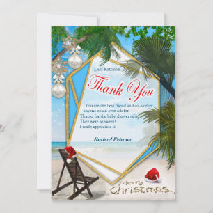 Natal de Verão Obrigado