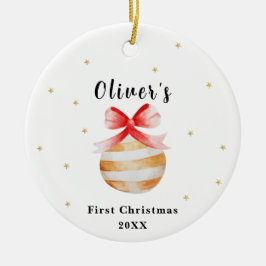 Natal do Bebê do Ornamento das Estrelas Elegante