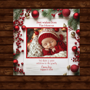 Natal do Novo Anúncio do Bebê