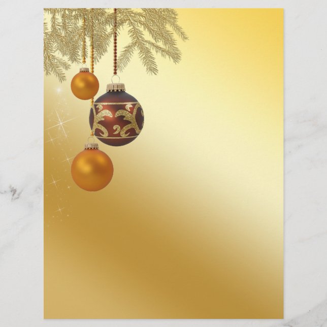 Natal do Ouro Elegante (Frente)