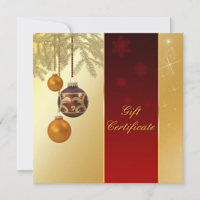 Natal do Ouro Elegante (Frente)