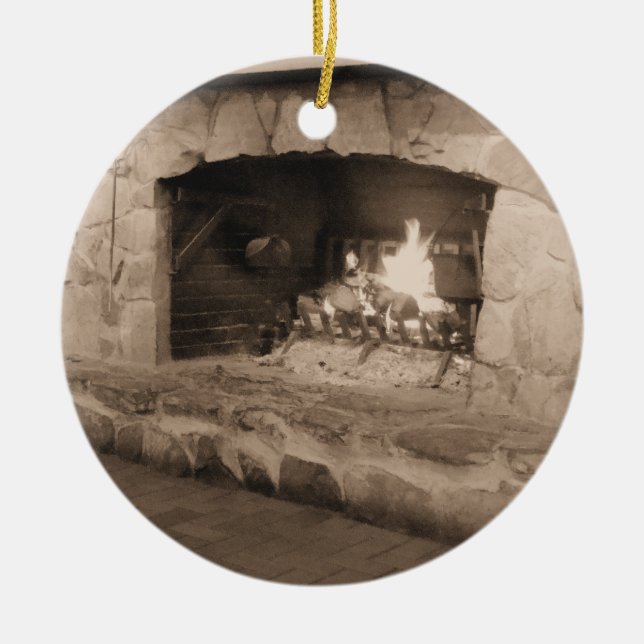 Natal do país no ornamento da cabine (Frente)