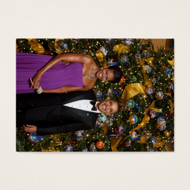 Natal do Presidente Barack Obama e Michelle (Frente)