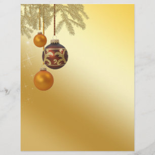 Natal dourado elegante