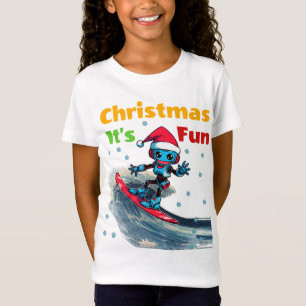 Natal: É Divertido, Camisetas de Presente Mais Nov