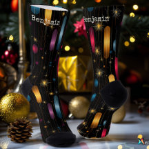 Natal Elegante Preto e Dourado com Acentuações de 