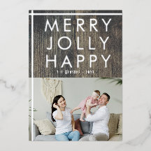 Natal em Família Alegre e Alegre em Madeira Rústic