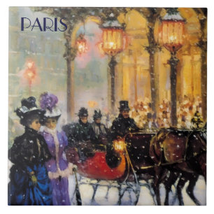 Natal em Paris. Presente de Natal