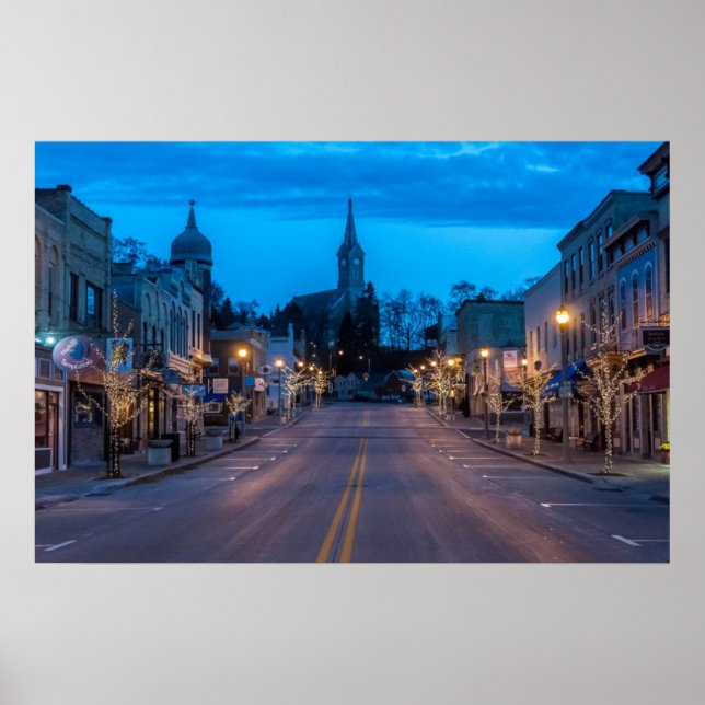 Natal em Port Washington Poster (Frente)