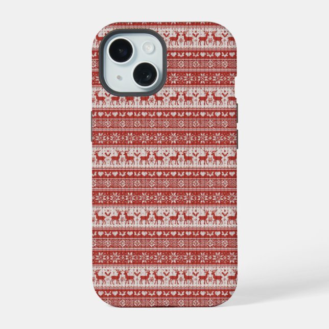 Natal em Tricô Vermelho (Verso)