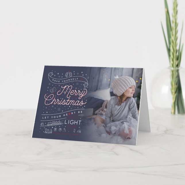 NATAL FELIZ / Cartão Dobrado (Frente)