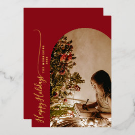 Natal feliz moderno - Natal de 2 fotos