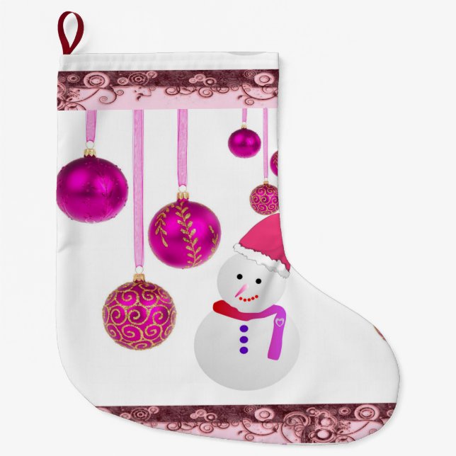 Natal Grande Meia de Natal, Boneco de Neve (Frente)