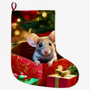 Natal Grande Meia de Natal, Rato de Amor Corações Vermelhos