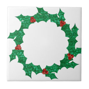 natal holly wreath