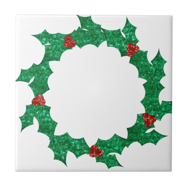 natal holly wreath (Frente)