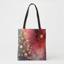 Natal Joy Watercolor Bolsa